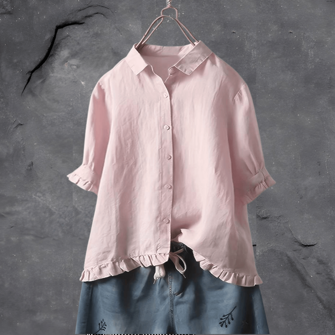 Mila | Elegant Lightweight Cotton Shirt