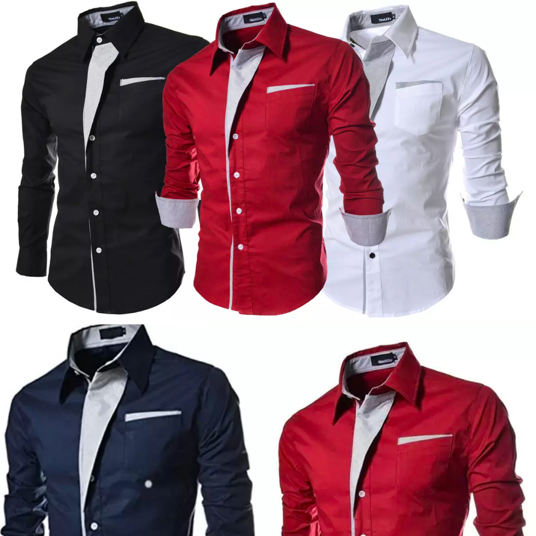 Elegant men's cotton shirt