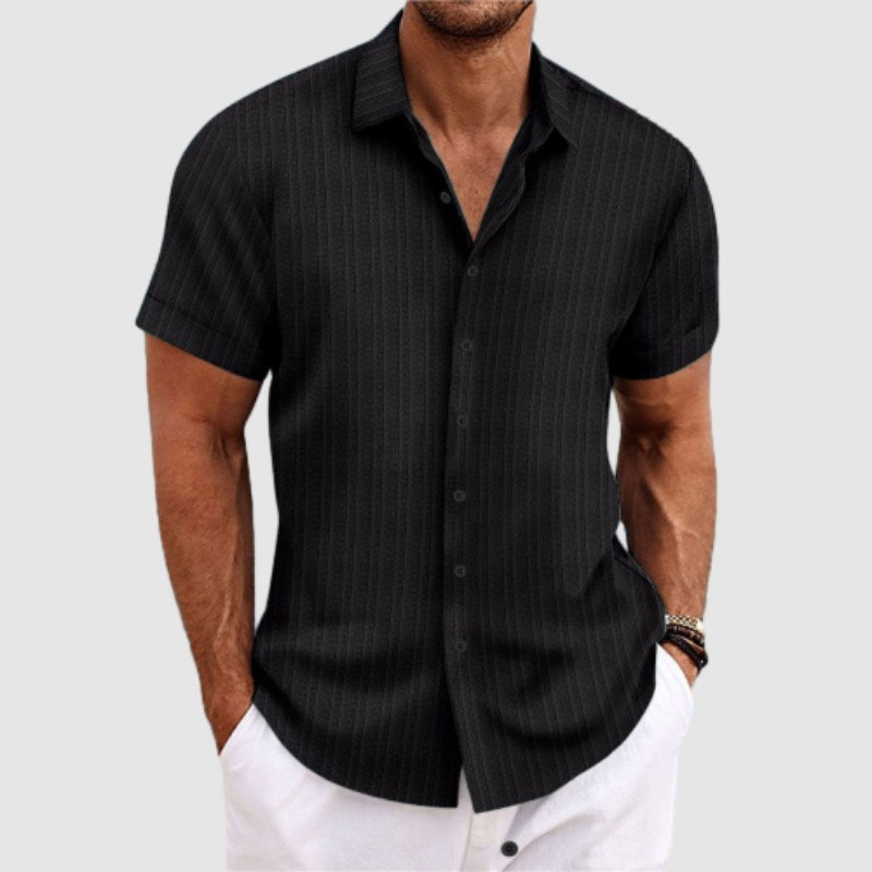 Finn | Men's Loose Fit Short Sleeve Shirt