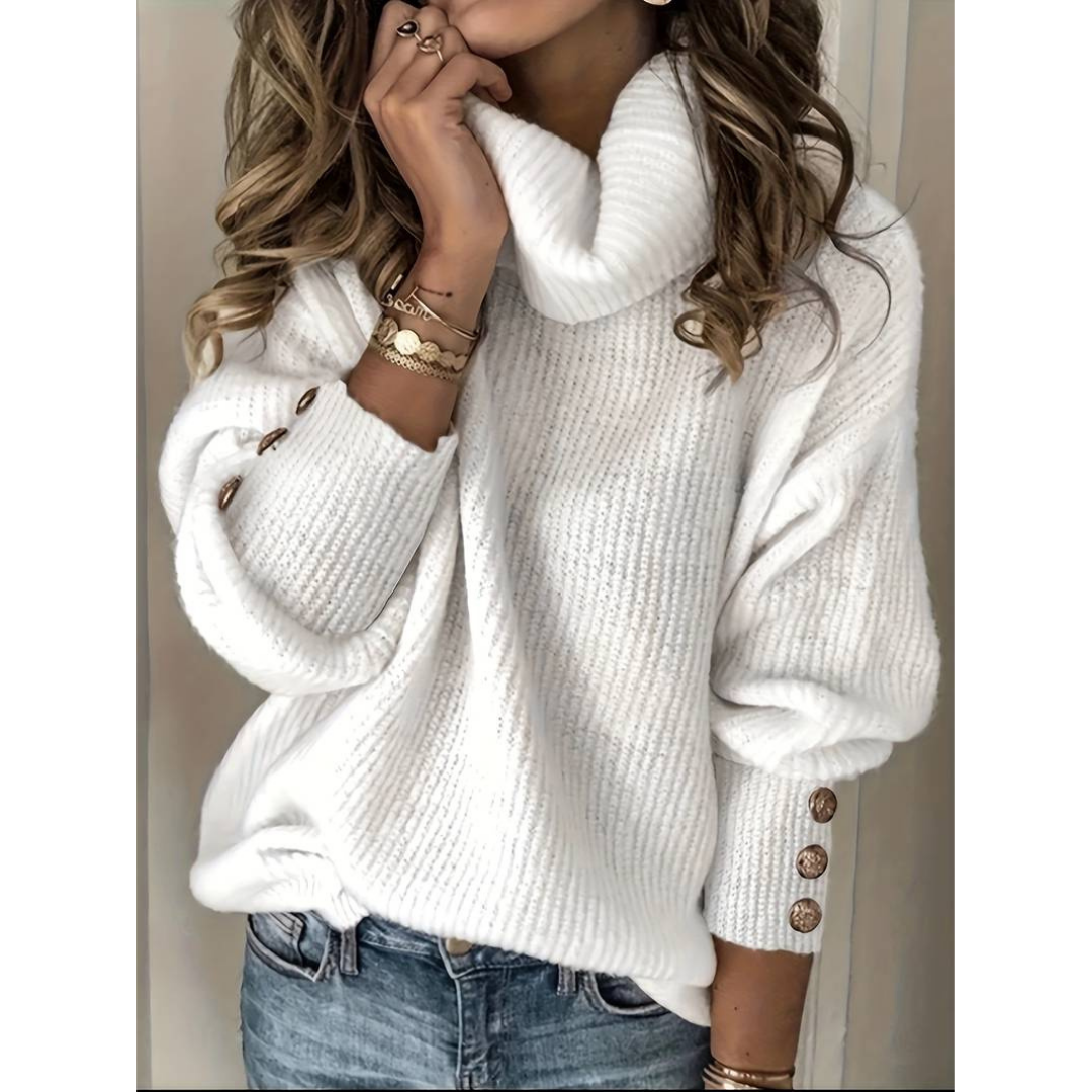 Sienna | Soft Ribbed Turtleneck Sweater