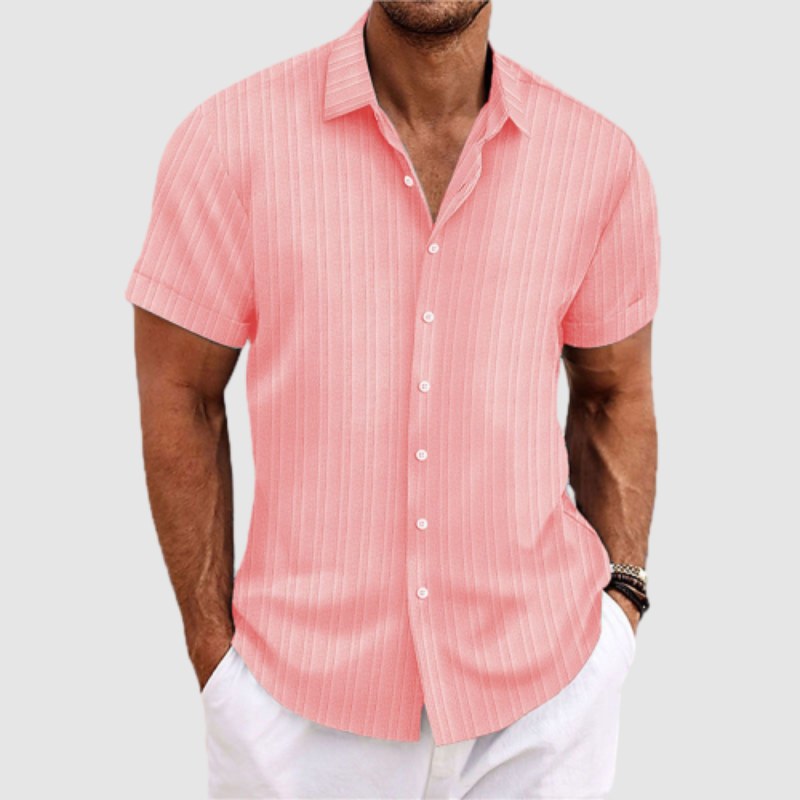 Finn | Men's Loose Fit Short Sleeve Shirt