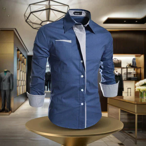 Elegant men's cotton shirt