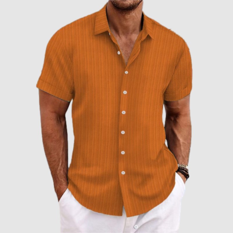 Finn | Men's Loose Fit Short Sleeve Shirt