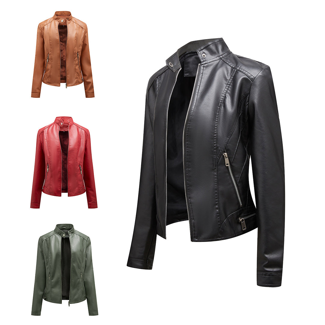 Stylish Genuine Leather Jacket – Timeless Design