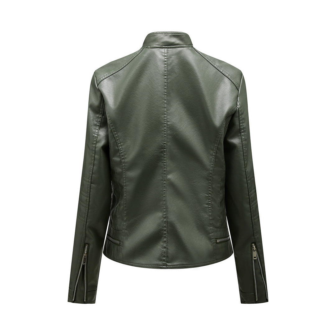 Stylish Genuine Leather Jacket – Timeless Design