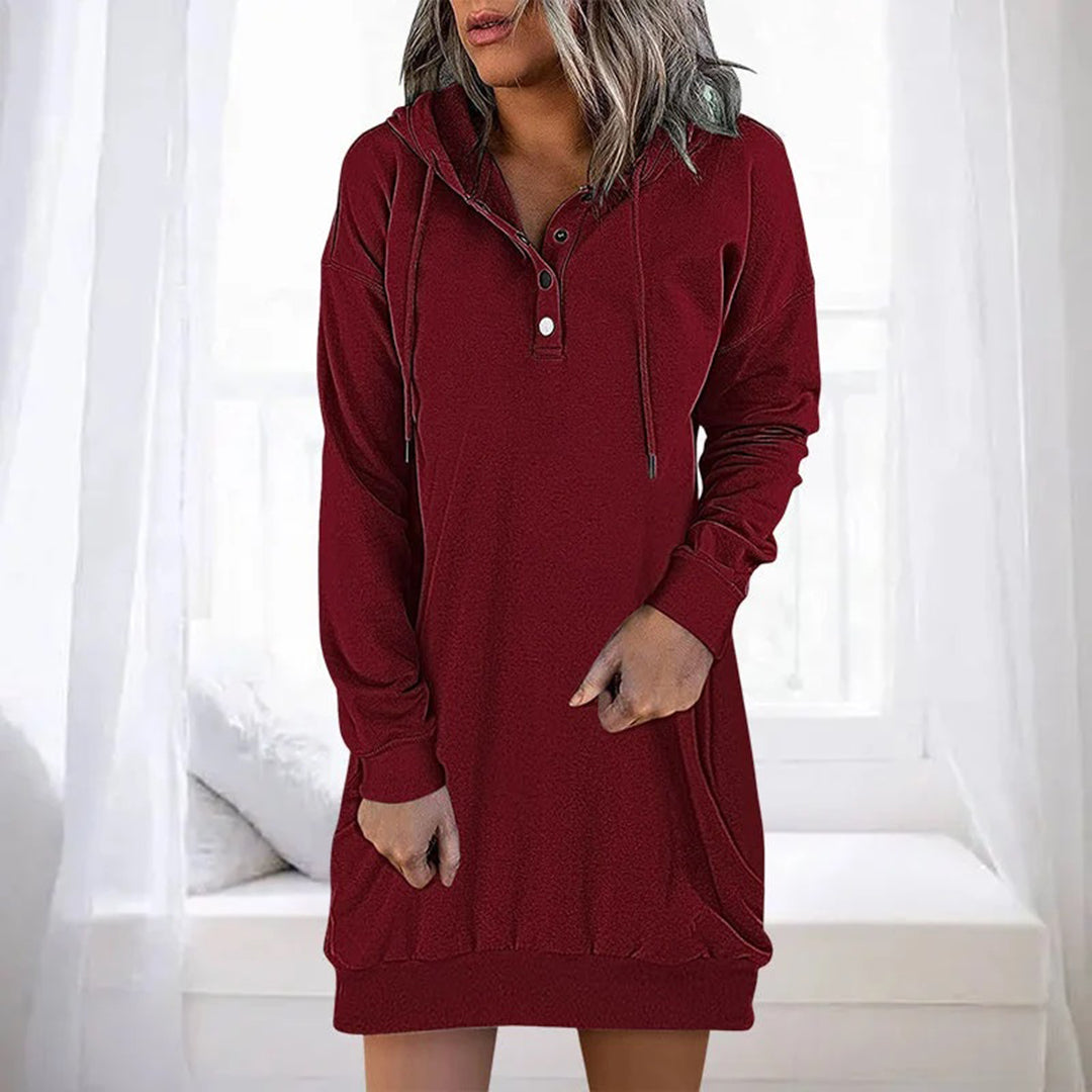 Relaxed Hoodie Dress