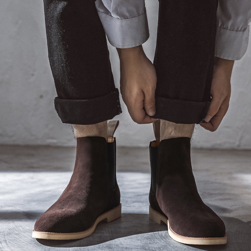 Suede Chelsea Men's Boots