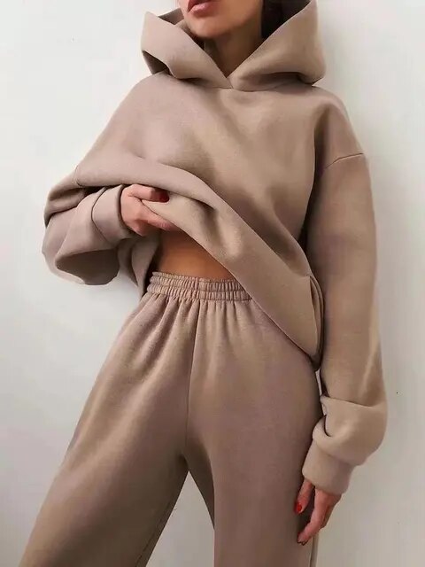 Cozy Hoodie and Sweatpants Set