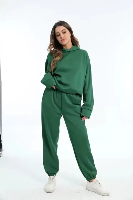 Cozy Hoodie and Sweatpants Set