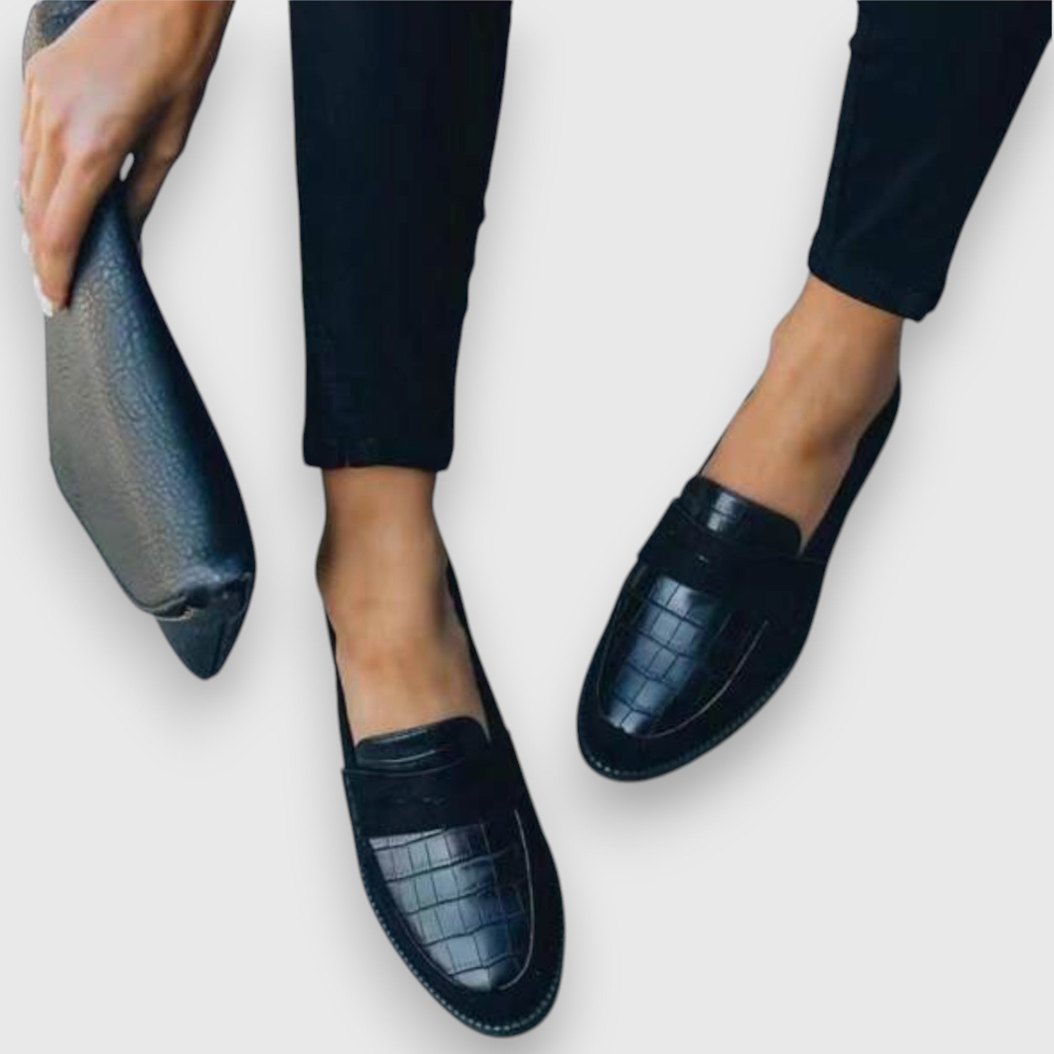 Olivia - Stylish Leather Loafers