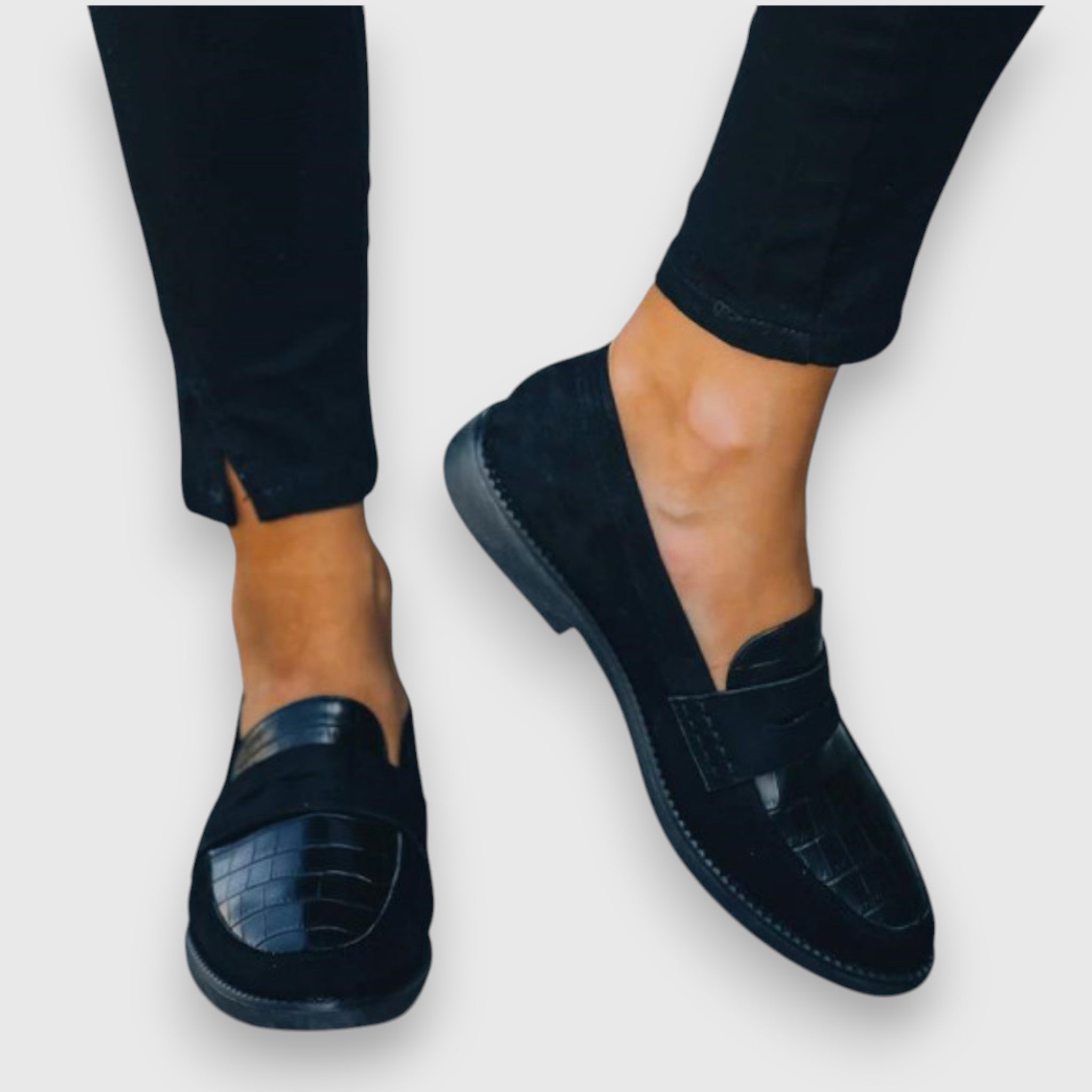 Olivia - Stylish Leather Loafers