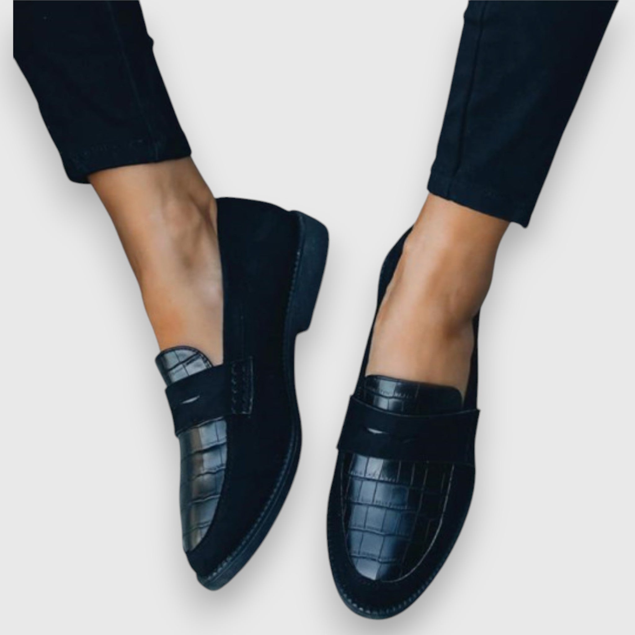 Olivia - Stylish Leather Loafers