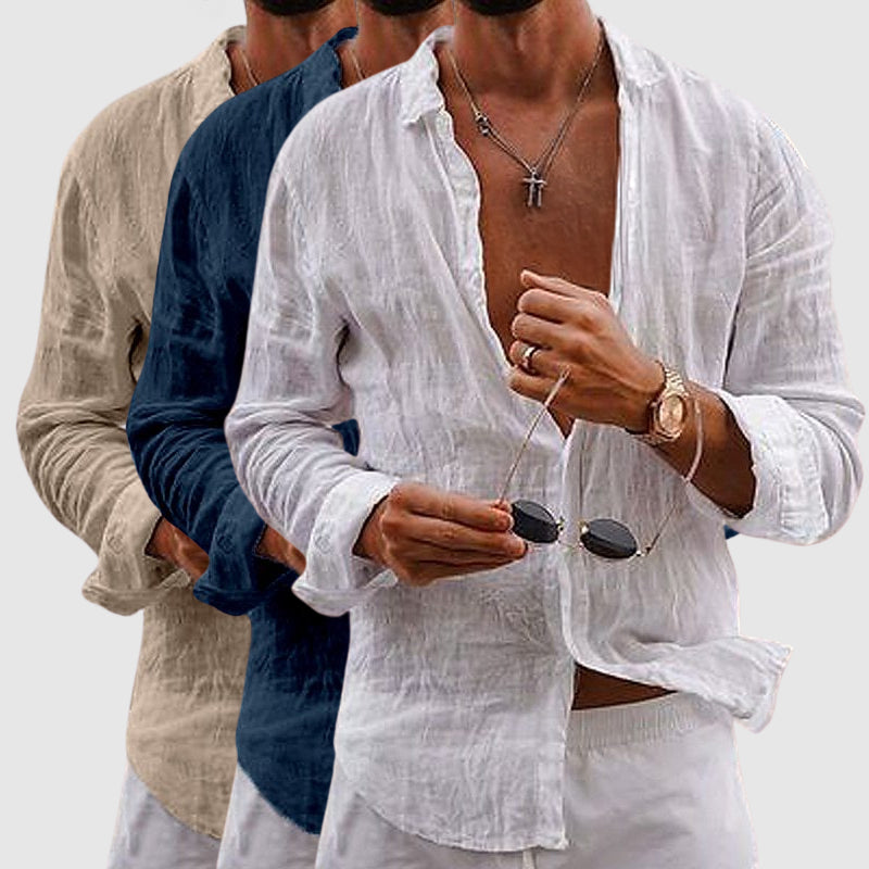 Oscar | Men's Linen Shirt for Casual Wear