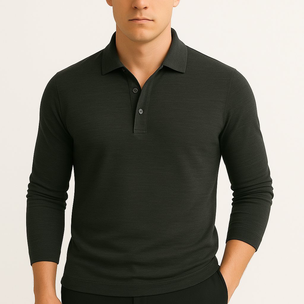 Slim Lapel Polo Shirt