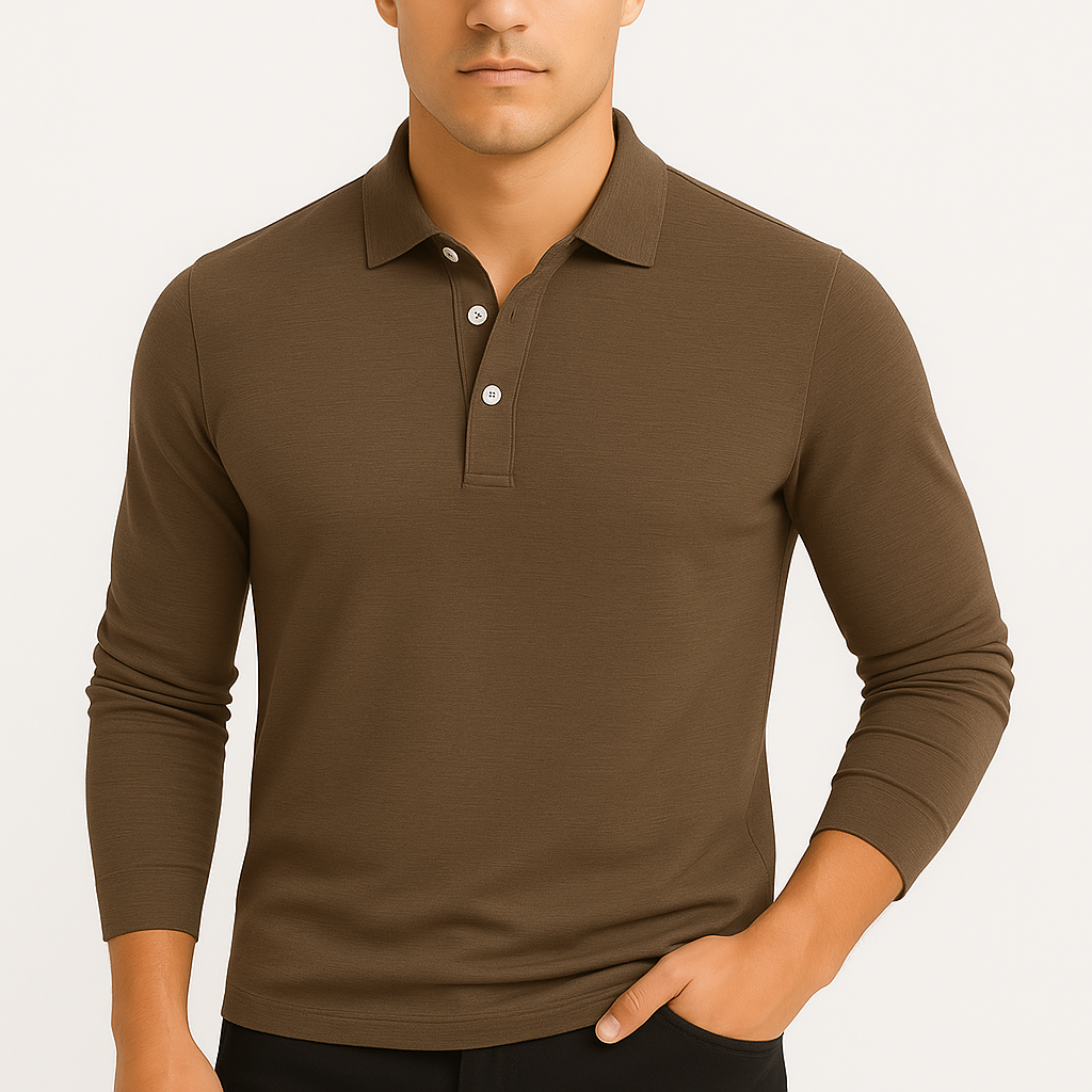 Slim Lapel Polo Shirt