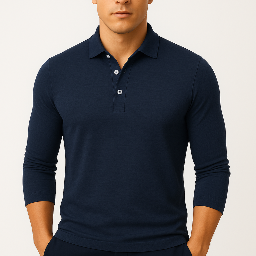 Slim Lapel Polo Shirt