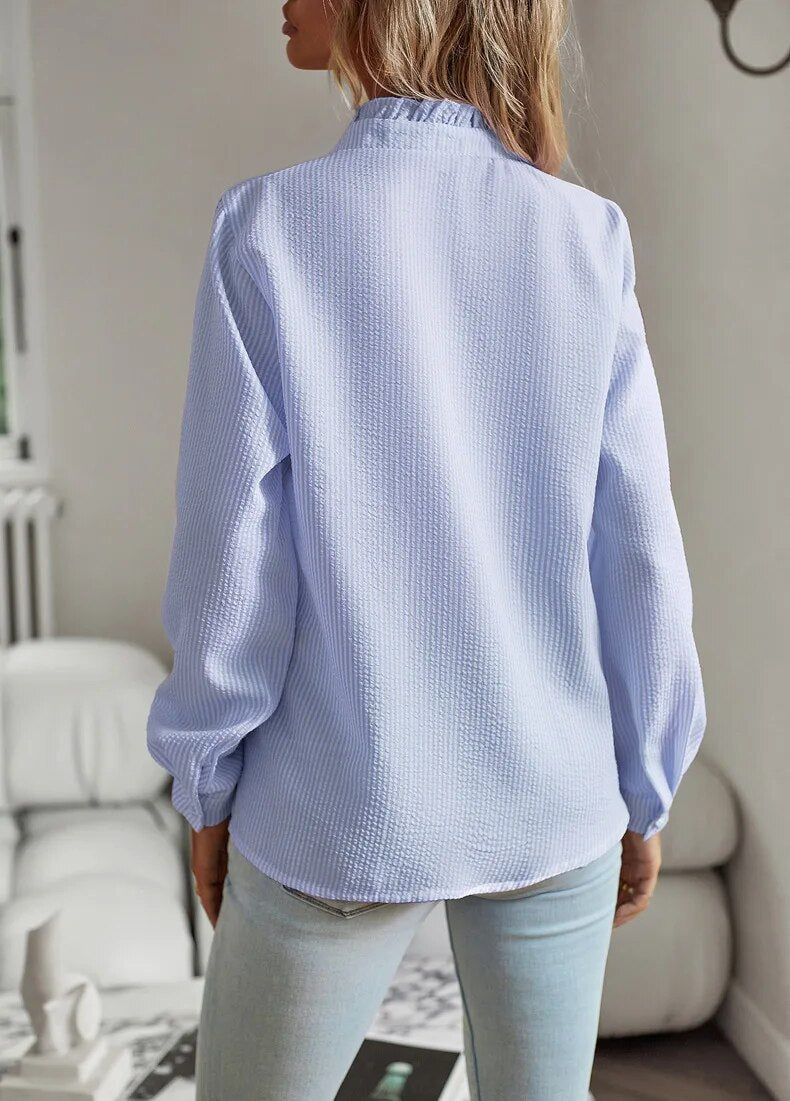 Lisbeth | Classic Long Sleeve Blouse