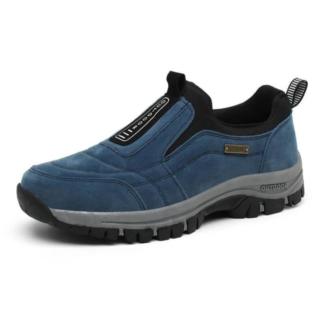 Hard-wearing Outdoor Safety Shoes with Reinforced Toe Caps
