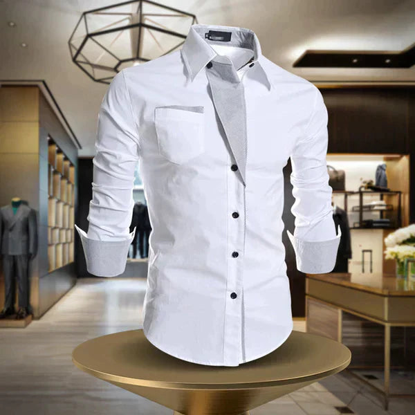 Elegant men's cotton shirt