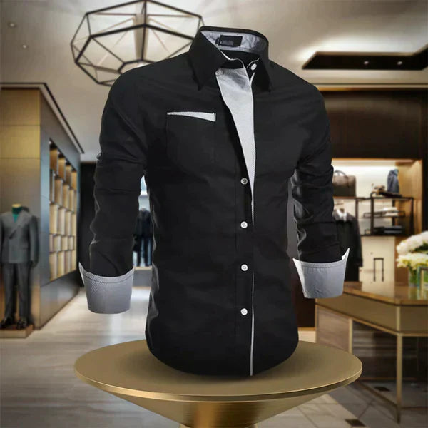 Elegant men's cotton shirt