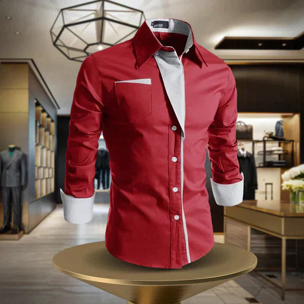 Elegant men's cotton shirt