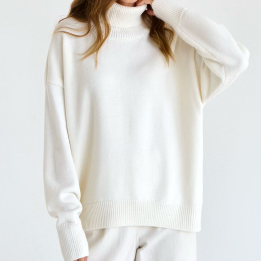Zara | Fine Knit Turtleneck Sweater