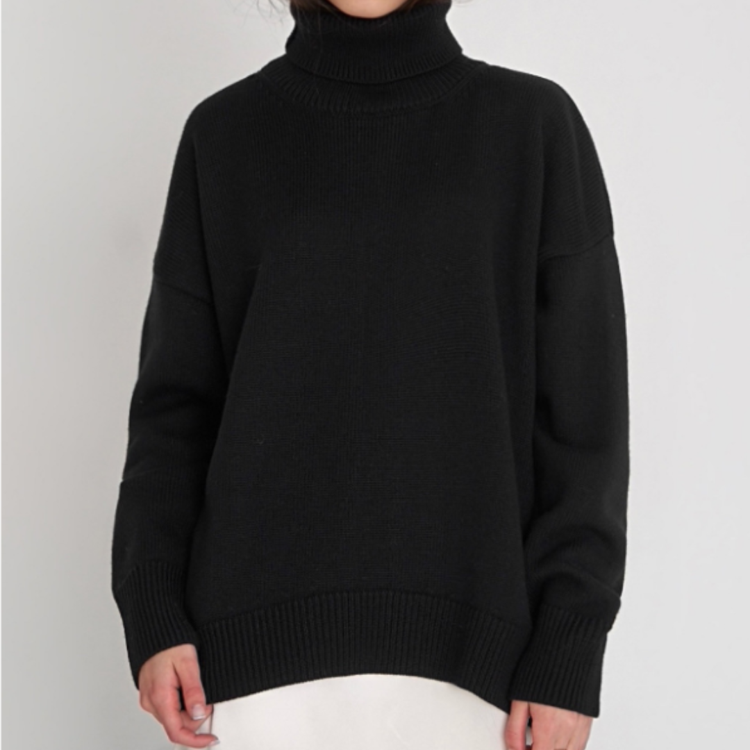 Zara | Fine Knit Turtleneck Sweater