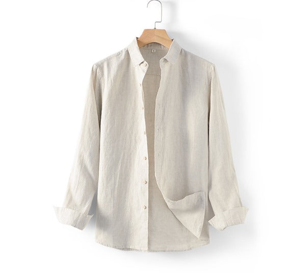 Alexander | Long-Sleeve Linen Shirt