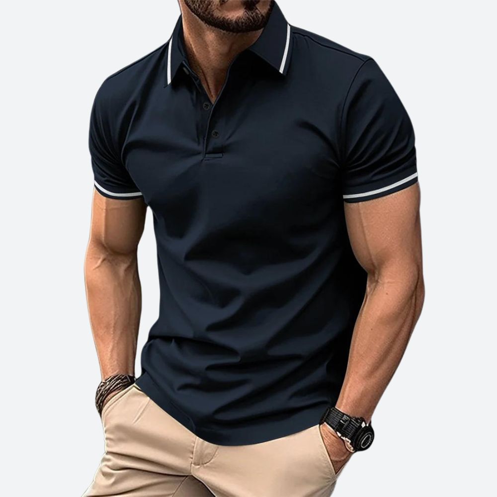 Angus | Men's Stylish Short Sleeve Polo Shirt
