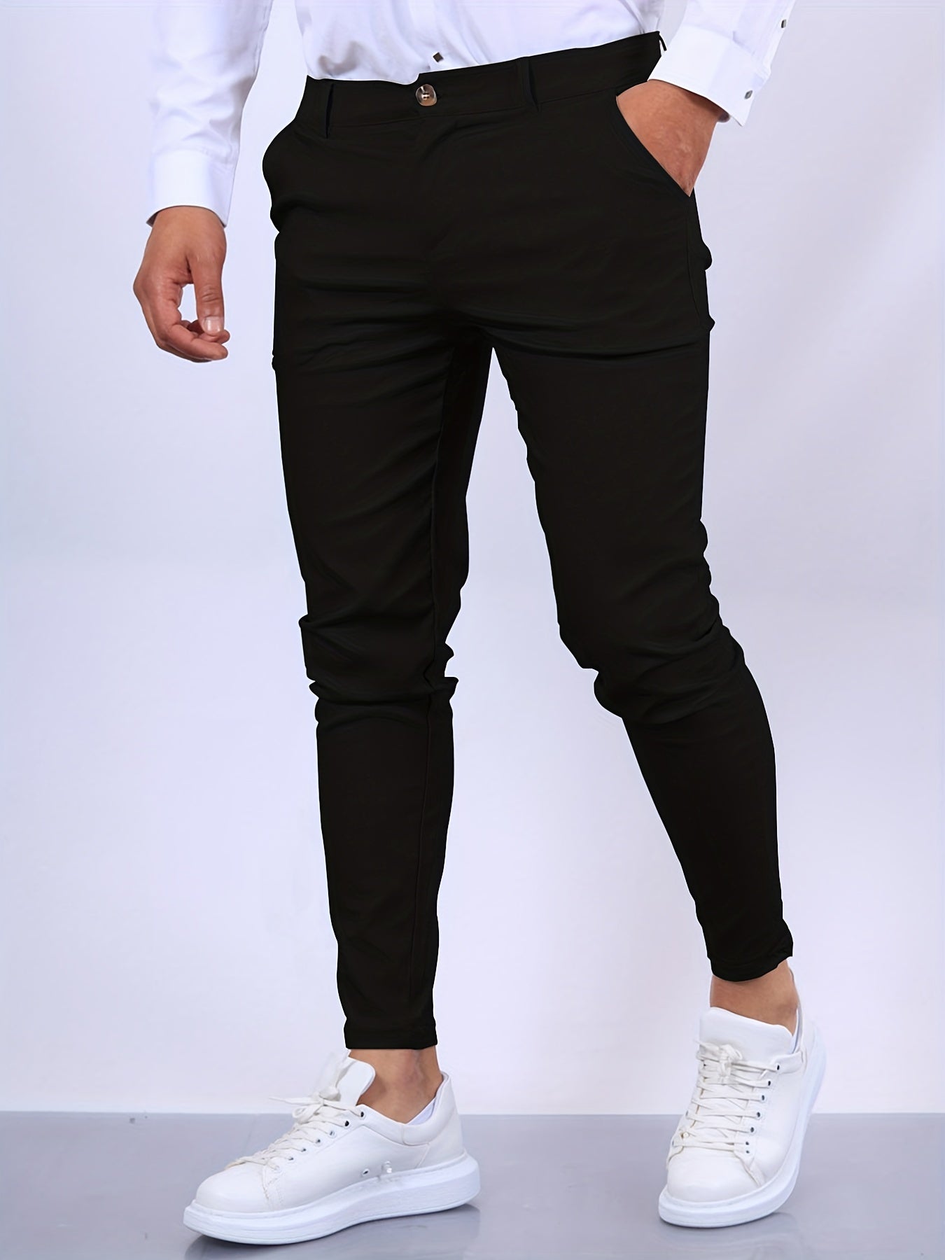 Jonas | Slim Fit Modern Men’s Trousers