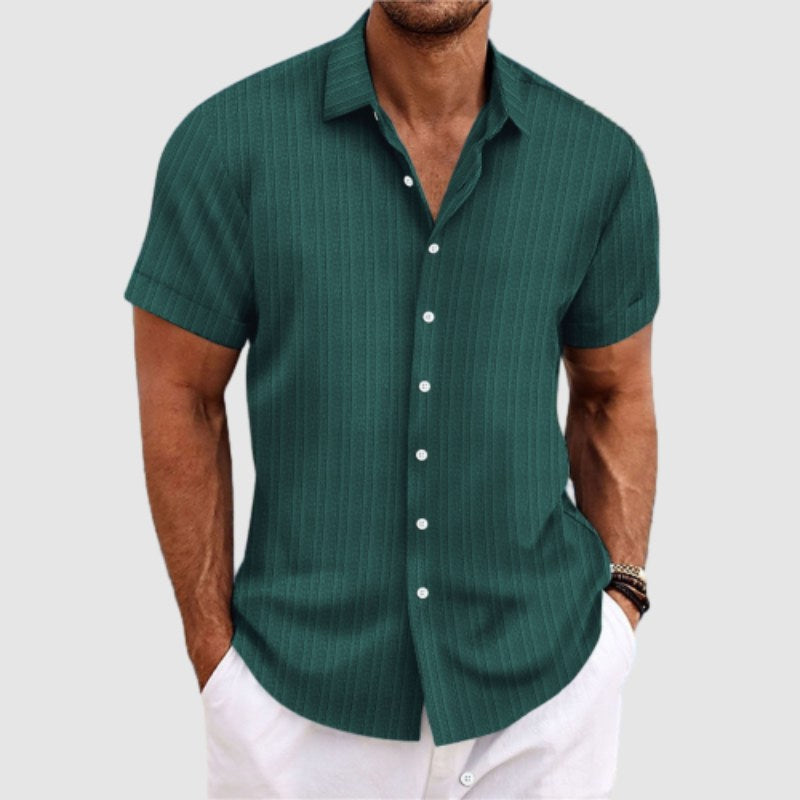 Finn | Men's Loose Fit Short Sleeve Shirt