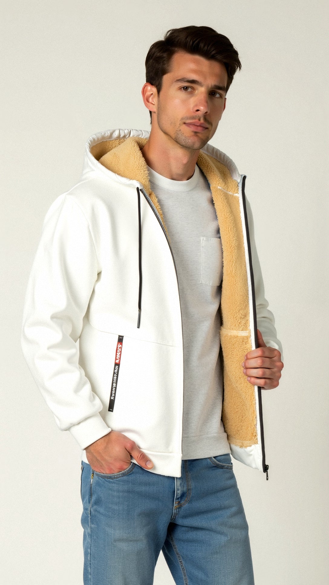 Kristoffer | Casual Cotton Zip Hoodie