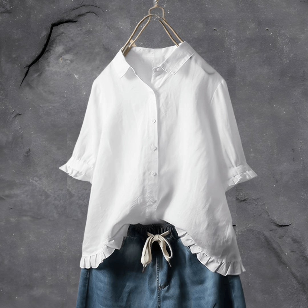 Mila | Elegant Lightweight Cotton Shirt