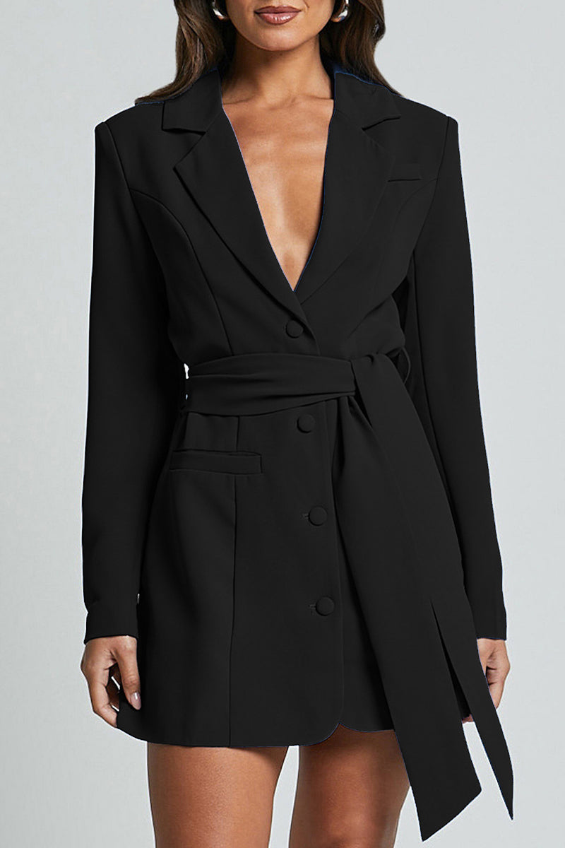 Belted Blazer Dress: Chic Power Dressing for Every Occasion