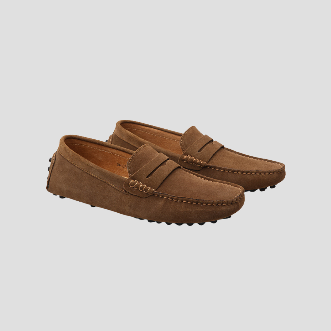 Ethan | Men's Cowhide Driving Loafers