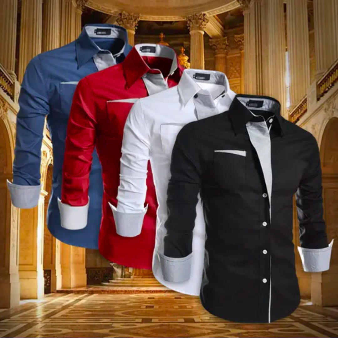 Elegant men's cotton shirt