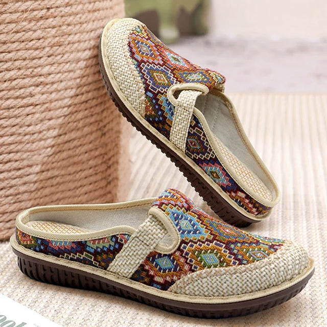 Ruby | Ethnic Style Women's Orthopedic Comfort Slippers