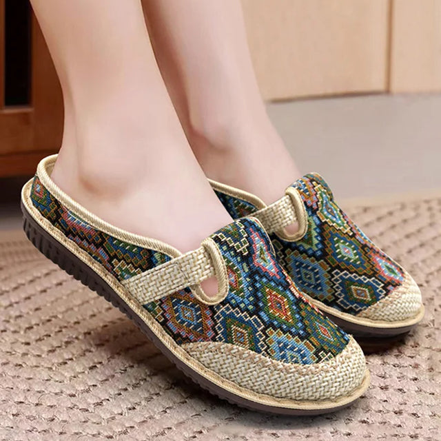Ruby | Ethnic Style Women's Orthopedic Comfort Slippers