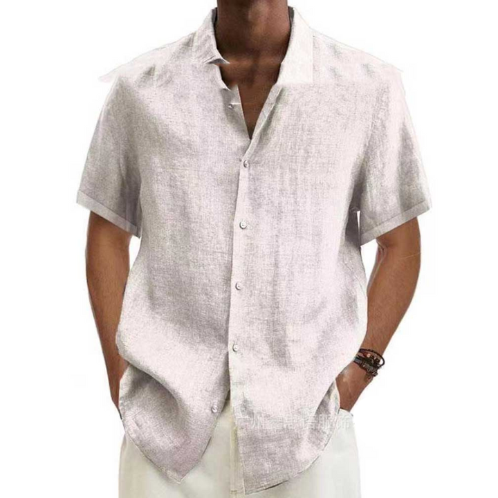 Logan | Men's Casual Short Sleeve Button Down Shirt