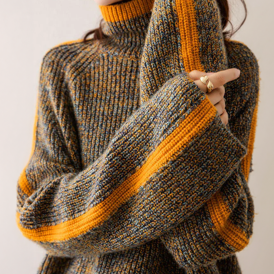 Maya | Chunky Winter Turtleneck Sweater