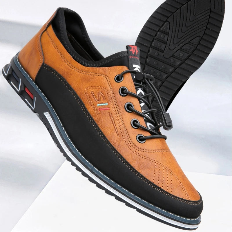 Ethan | Men's Comfortable Leather Sneakers