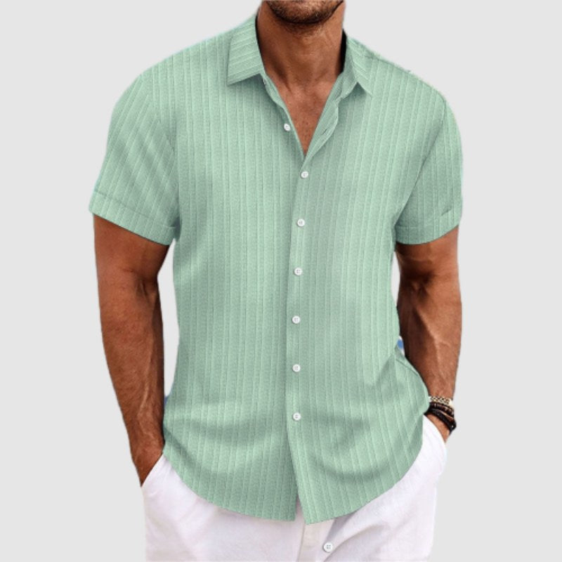 Finn | Men's Loose Fit Short Sleeve Shirt