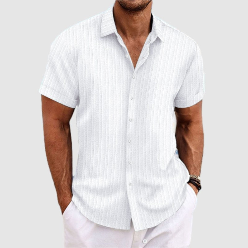 Finn | Men's Loose Fit Short Sleeve Shirt