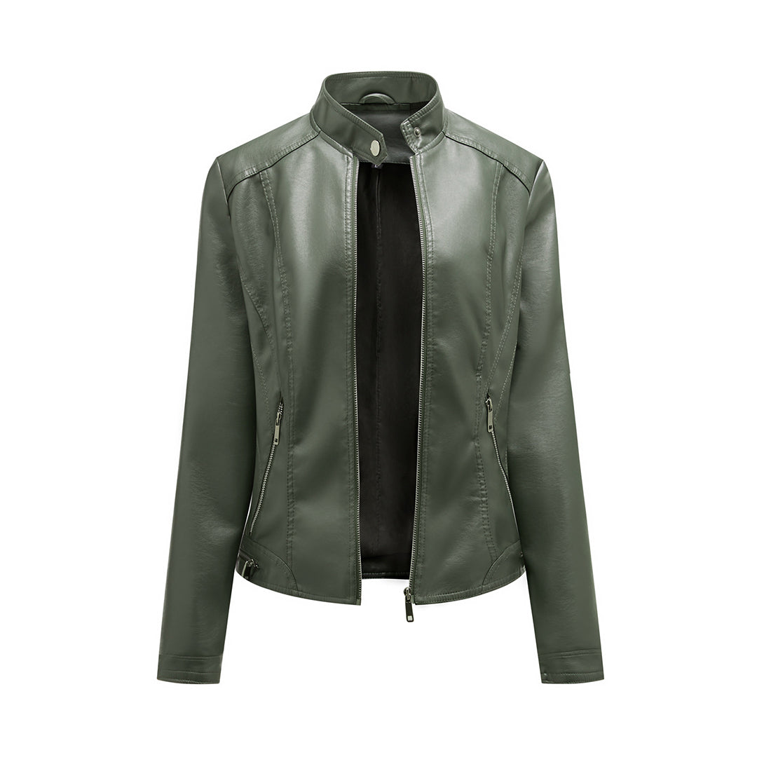 Stylish Genuine Leather Jacket  – Timeless Design