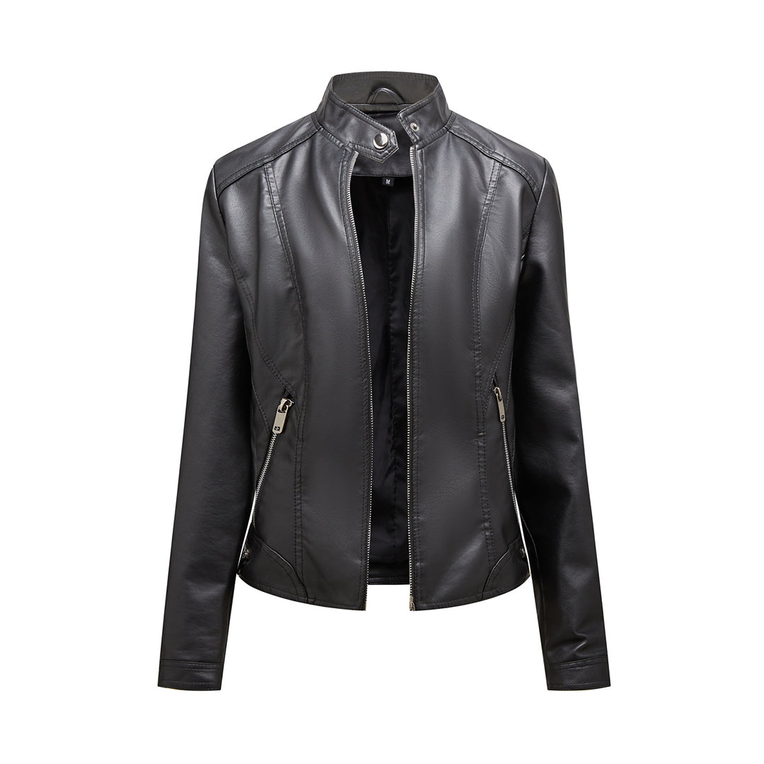 Stylish Genuine Leather Jacket  – Timeless Design