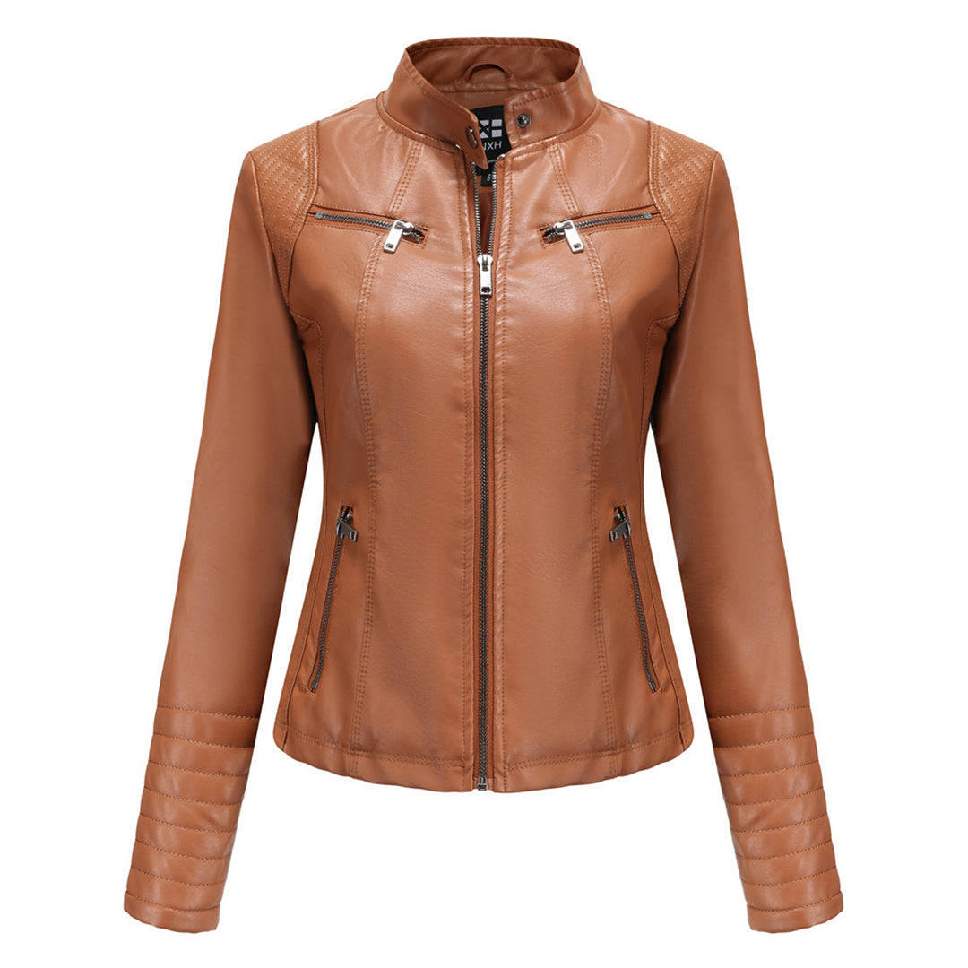 Stylish Genuine Leather Jacket  – Versatile and Timeless