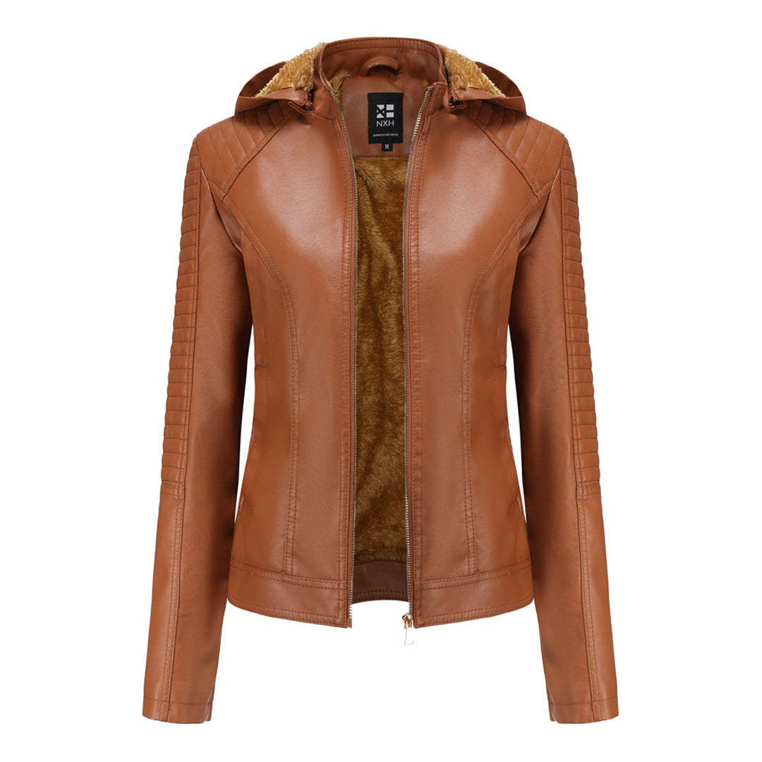 Versatile Stylish Leather Jacket  – Timeless Elegance