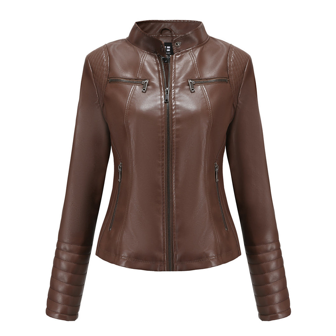 Stylish Genuine Leather Jacket  – Versatile and Timeless