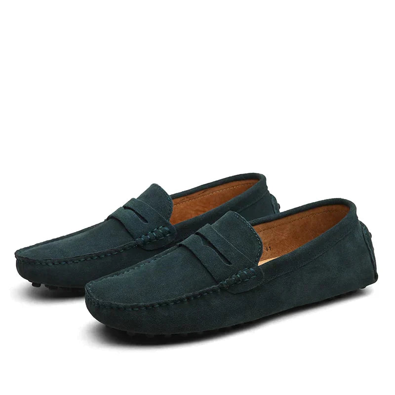 Angus | Men's Italian Style Suede Loafers