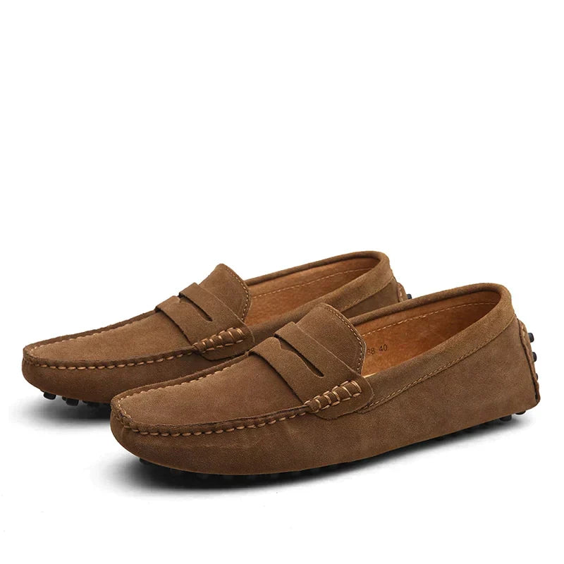 Angus | Men's Italian Style Suede Loafers